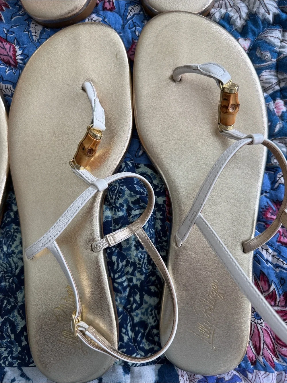 Lilly Pulitzer lot of Leena Sandals all size 9